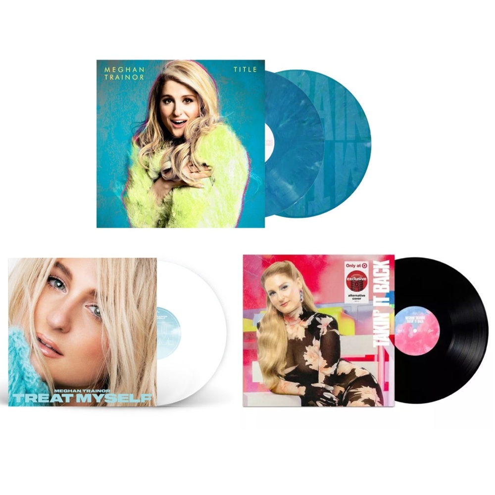 SEALED! Meghan Trainor Vinyl Bundle